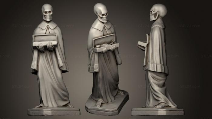 Статуэтки и статуи разные (Эксу Тата Кавейра, STKR_0555) 3D модель для ЧПУ станка